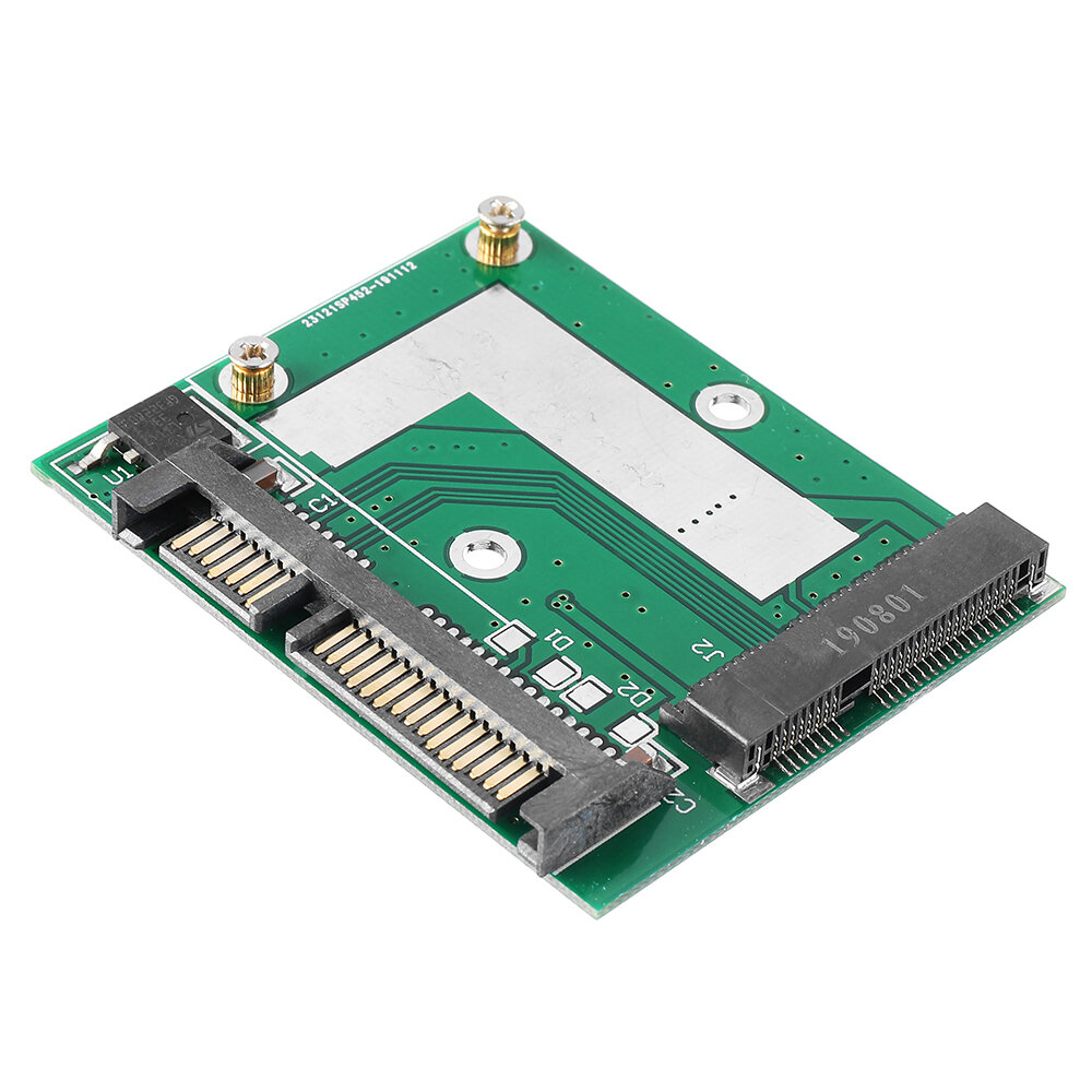 mSATA SSD to SATA Adapter Converter Card Module Board 