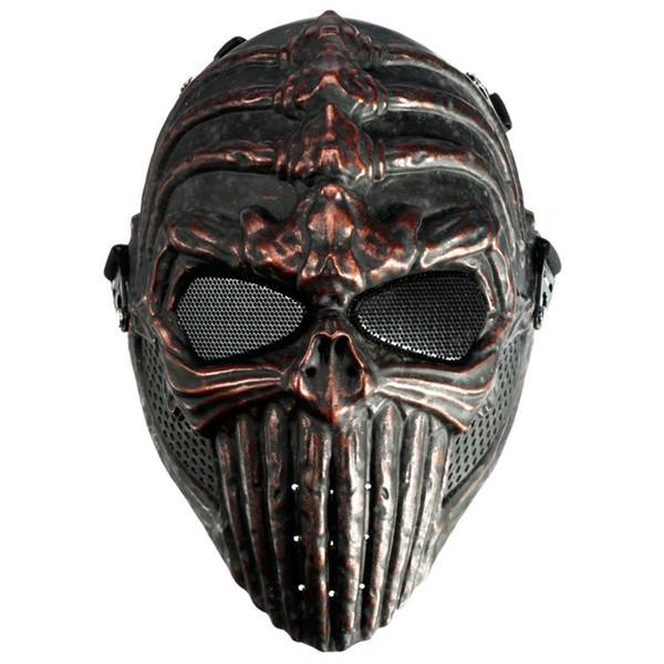 Tactical Military Skull Skeleton Full Mask voor Halloween Costume Party Maskers