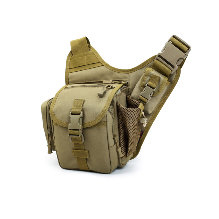 Fãs do exército multifuncionais camuflagem molle cintura tática Bolsa militar ao ar livre estilingue no peito pacote de viagem bolsa de ombro Bolsa