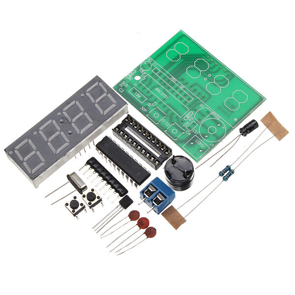 

5Pcs C51 4 Bits Electronic Clock Electronic Production Suite DIY Kits