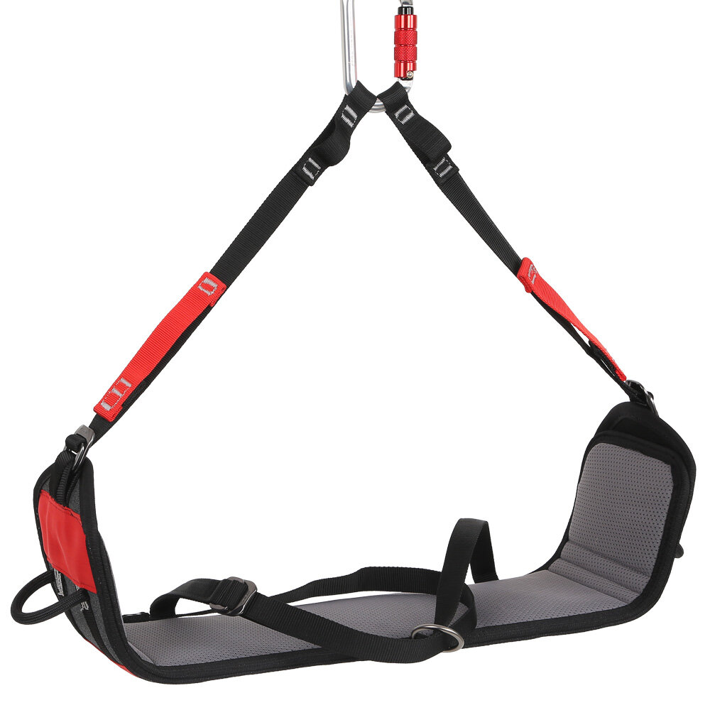 XINDA 800KG Load Aerial Work Seat Board Mountaineering Downhill Safety Belt Climbing Belt Fullbody H