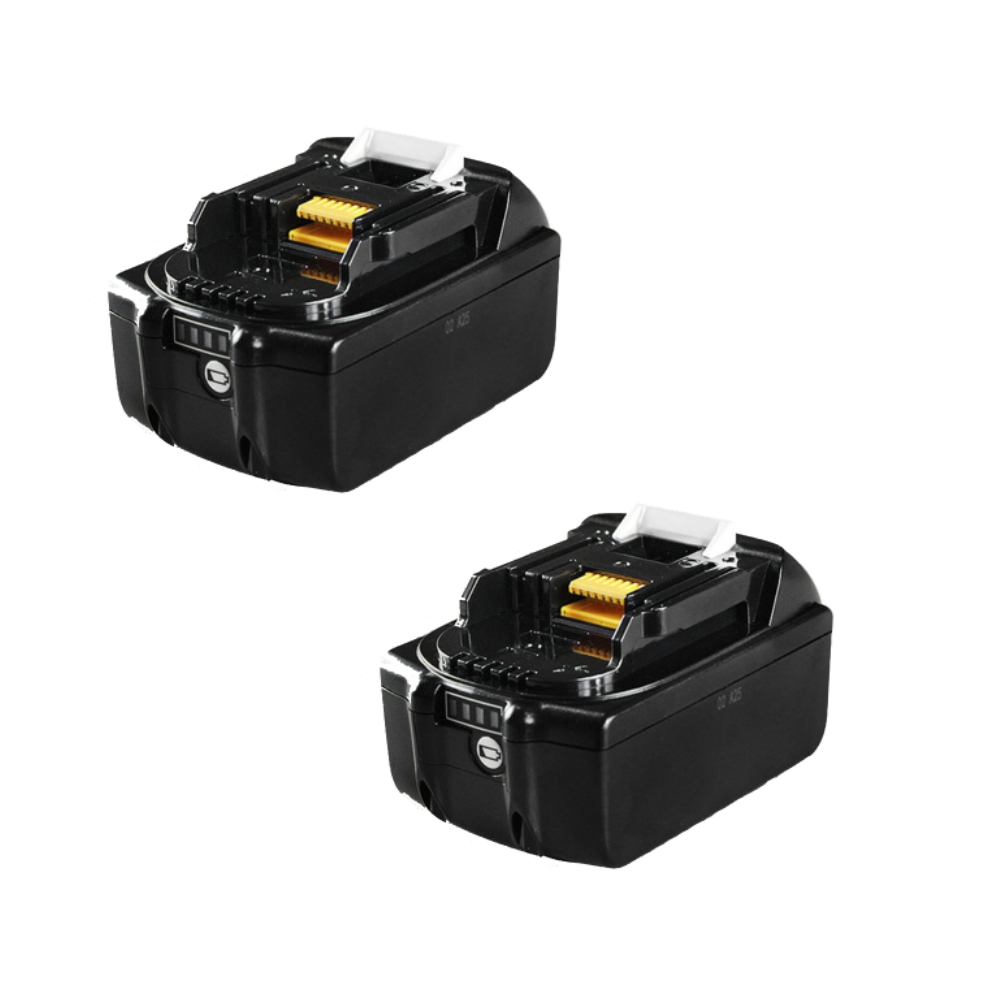 2Pcs 5.0Ah 18V Replacement Lithium Battery for Makita BL1850 Cordless Power Tools