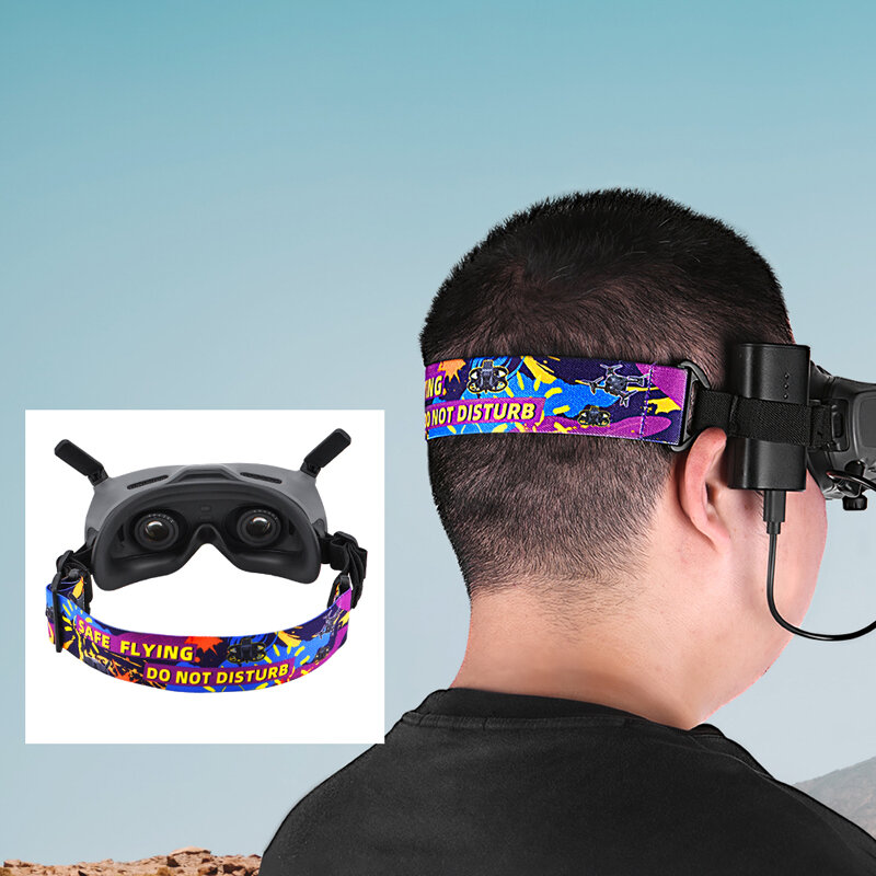 Colored Headband for DJI FPV Goggles 2