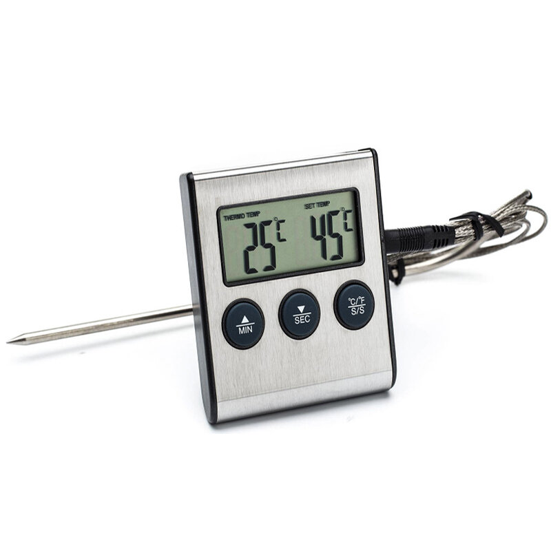 Honanaキッチンベーキング調理のための電気デジタル食品バーベキューバーベキュー温度計タイマー от Banggood WW