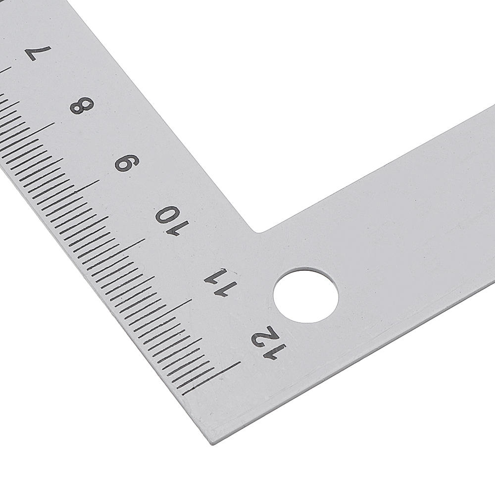 woodworking 4590 degree triangle ruler carpenter l square marking