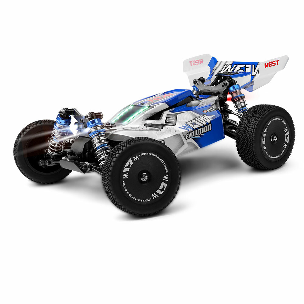 

Wltoys 144011 Brushed New Upgraded 550 Motor RTR 1/14 2.4G 4WD 65km/h RC Car Vehicles Metal Chassis High Speed Racing Mo