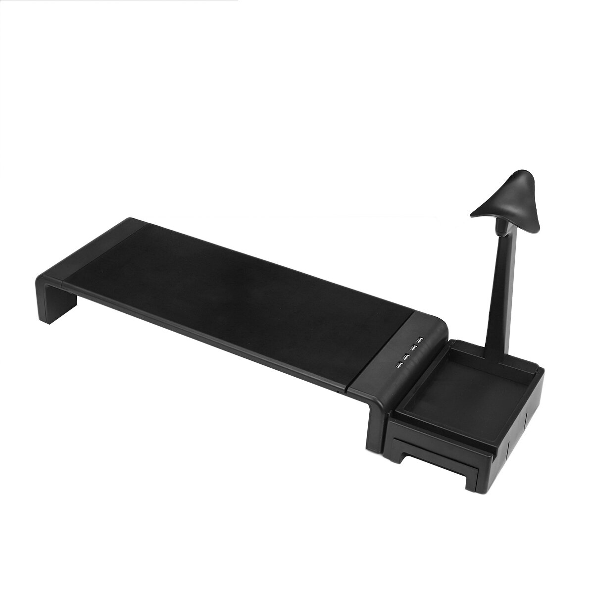 

Laptop Monitor Stand Computer Riser Monitor Desktop Stand Riser Foldable with USB Charging Storage Drawer Headphone Stan