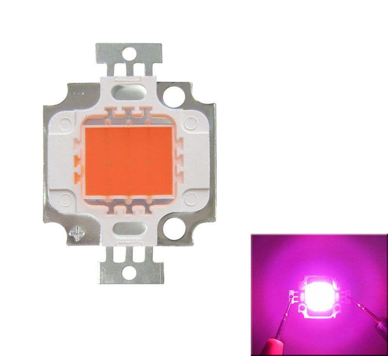 

Full Spectrum 10 Вт Розовый LED Растение Grow Light Лампа Чип для Сад 9-12В