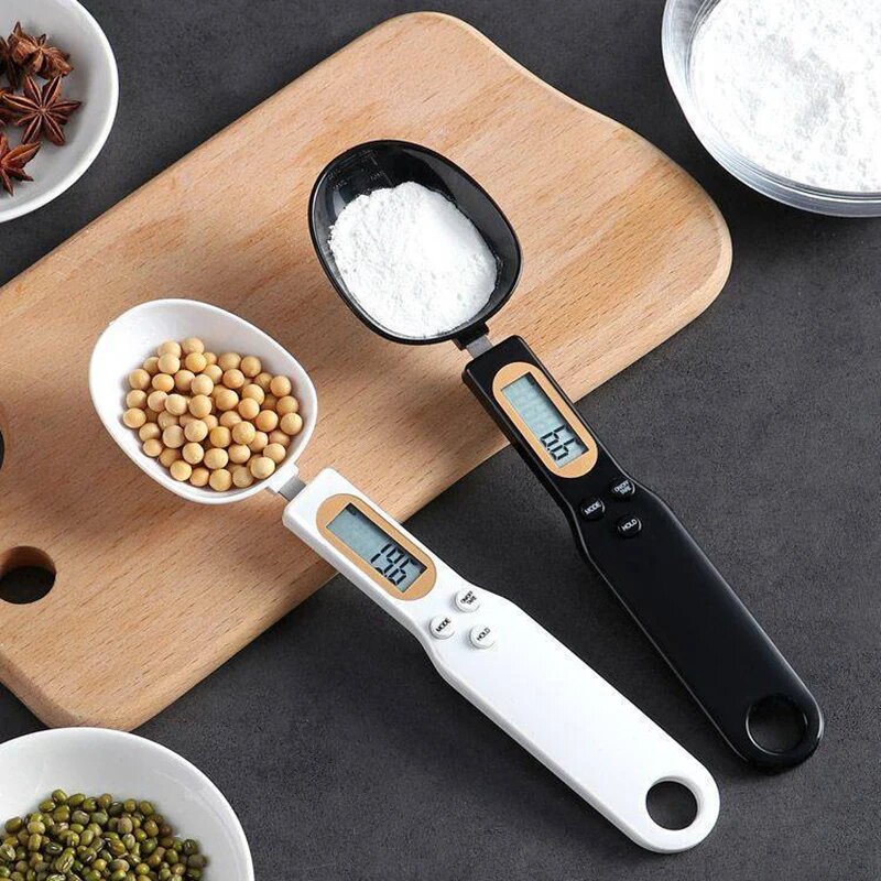 Electronic Kitchen Scale 500g 0.1g LCD Digital Measuring Food Flour Digital Spoon Scale Mini Kitchen Tool for Milk Coffe