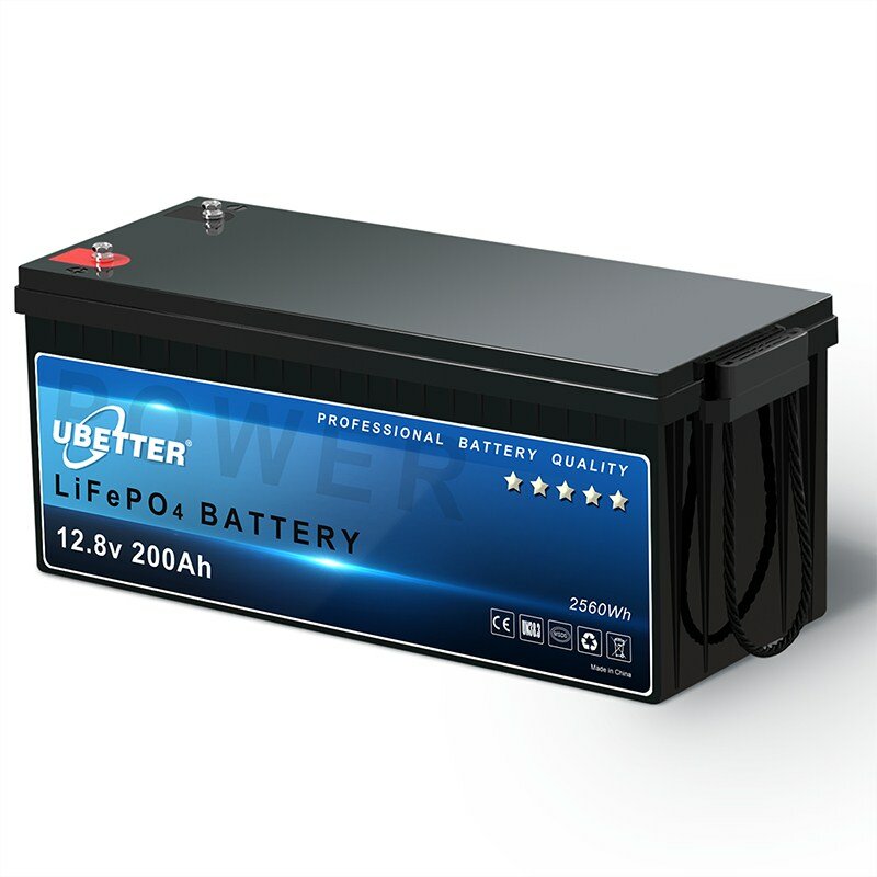 

[EU Direct] 12V 200Ah LiFePO4 Battery Lithium Battery with 200A BMS 4000 Times Deep Cycle Rechargeable Lithium Battery M