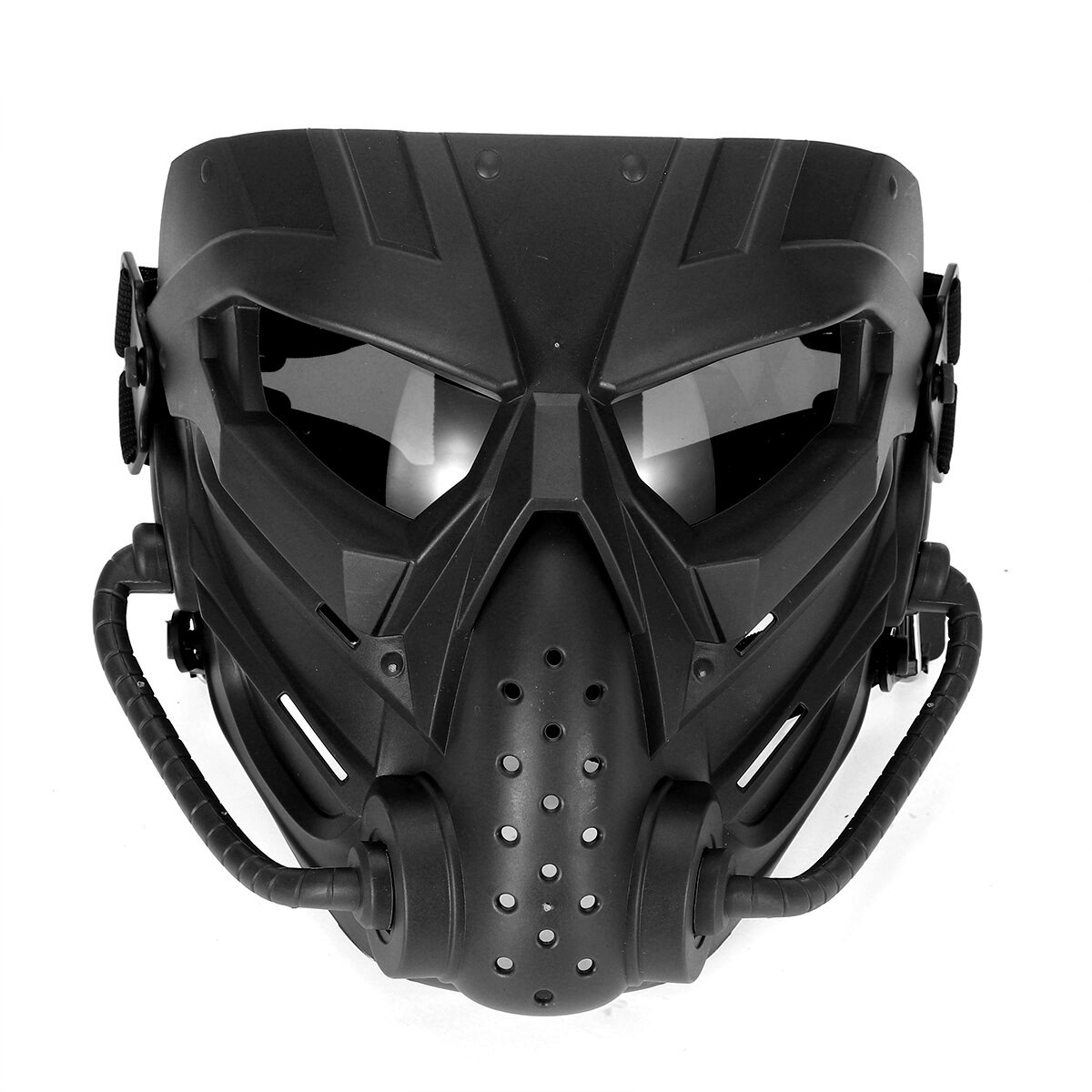 Airsoft Paintball Jachtmasker Tactical Combat Volgelaatsmasker Motorhelm Masker Motocross Goggle Mil