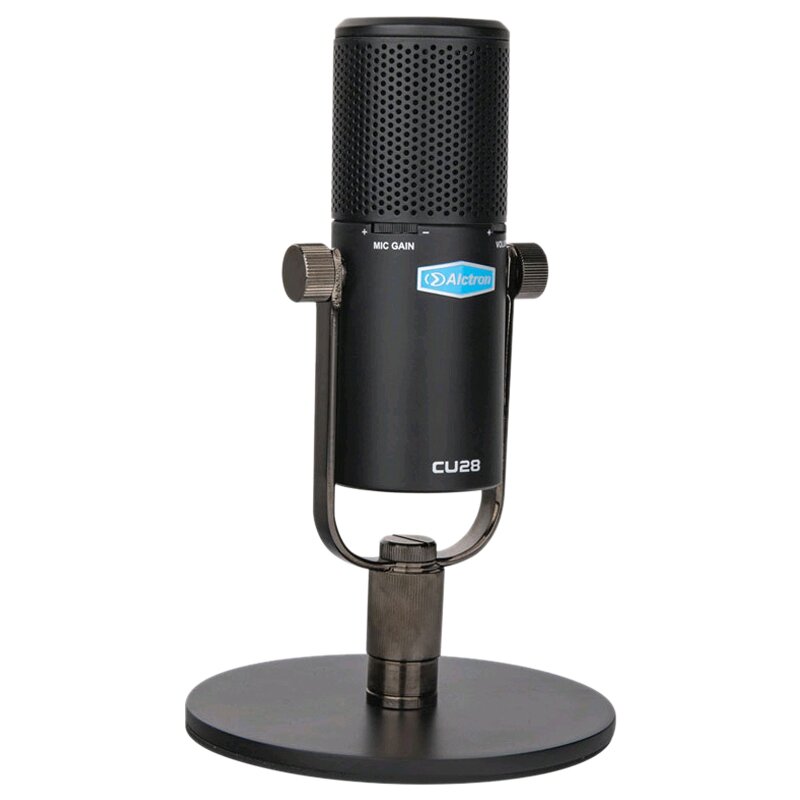 

Alctron CU28 USB Hanging or Desktop Condenser Microphone for Studio Recording Stage Performance Live Broadcast PC Notebo