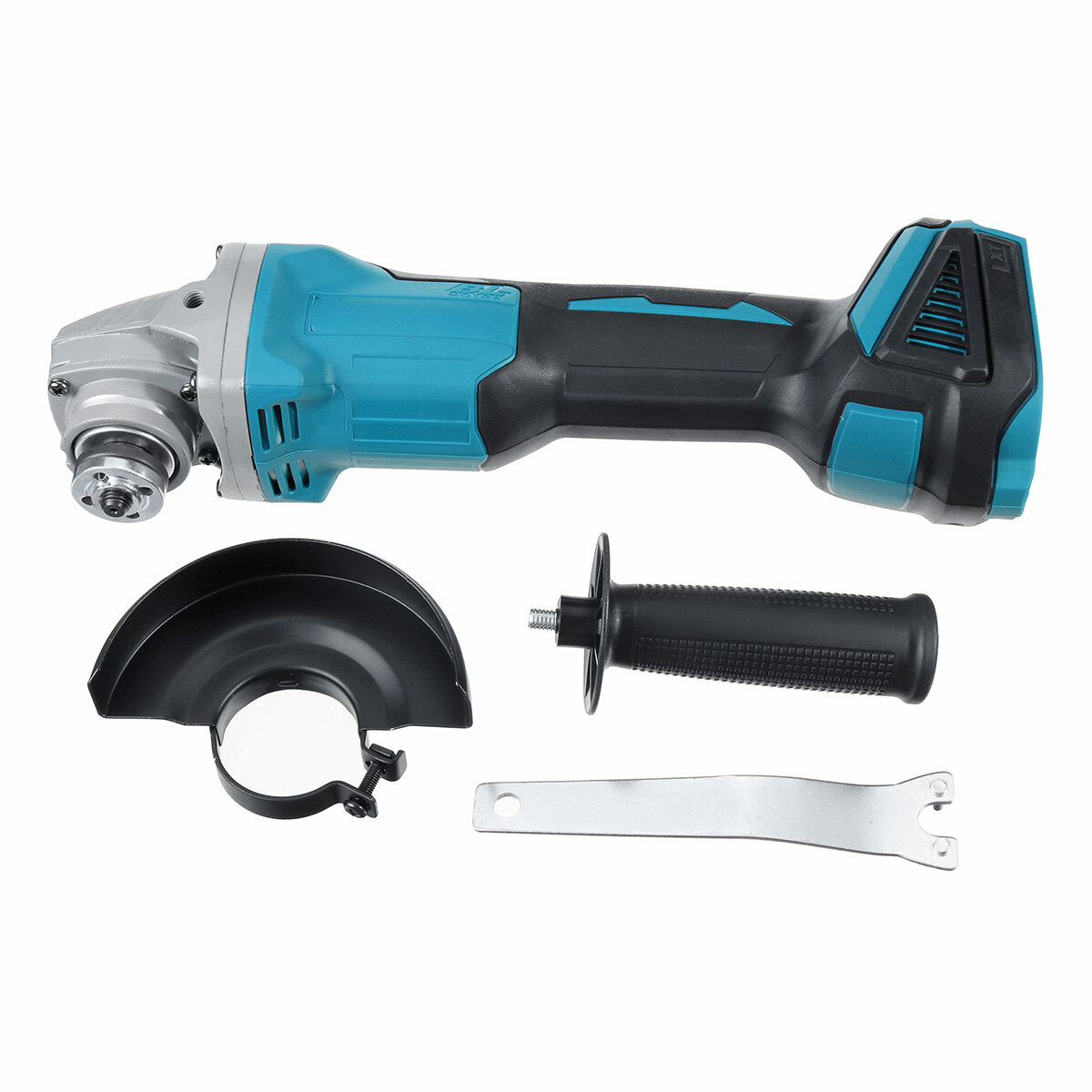 Drillpro 18V 800W 125mm Cordless Brushless Angle Grinder For Makita Battery Electric Grinding Polishing Cutting Machine