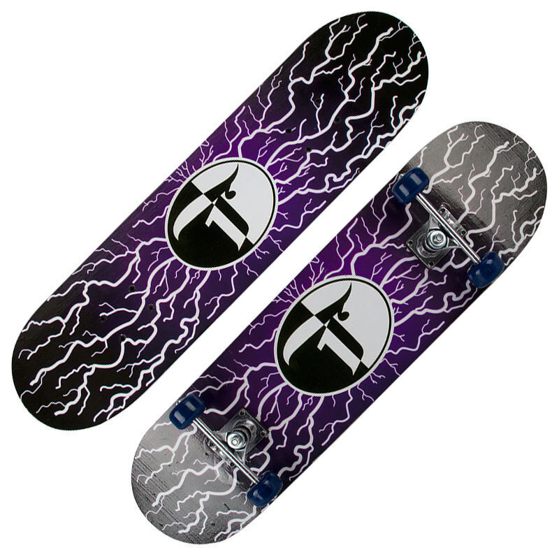 

TOPMEN 31inch Skateboard Natural Maple Complete Skate board Anti-slip Children Adult Scooter for Cruising Carving Free-S