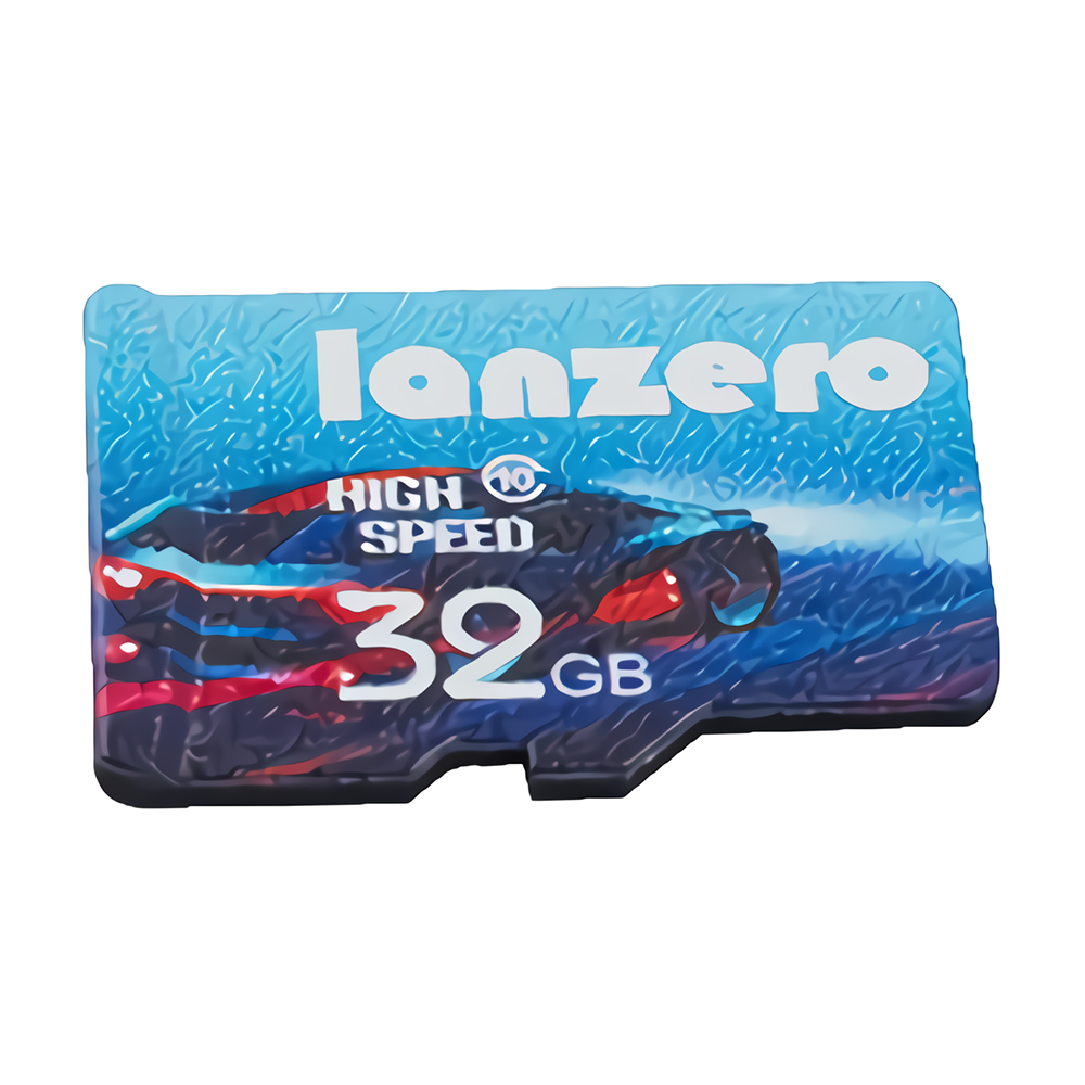 Lanzero 64GB Class10 TF Geheugenkaart TF Flash Kaart 16GB 32GB Smart Card voor Tachograaf