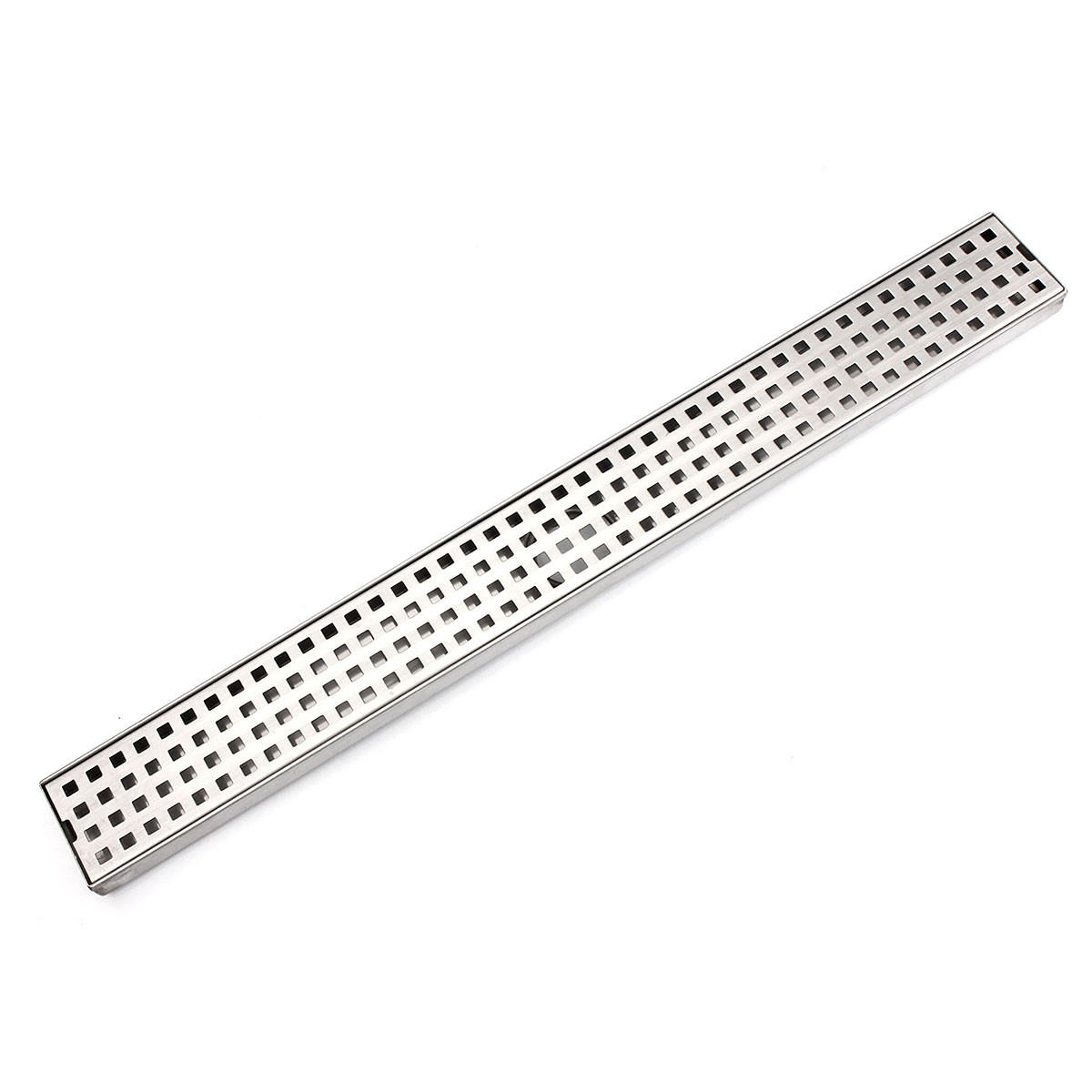 Stainless Steel Tile Insert Linear Shower Grate Bathroom Floor Drain Channel Tile Drain, Banggood  - buy with discount