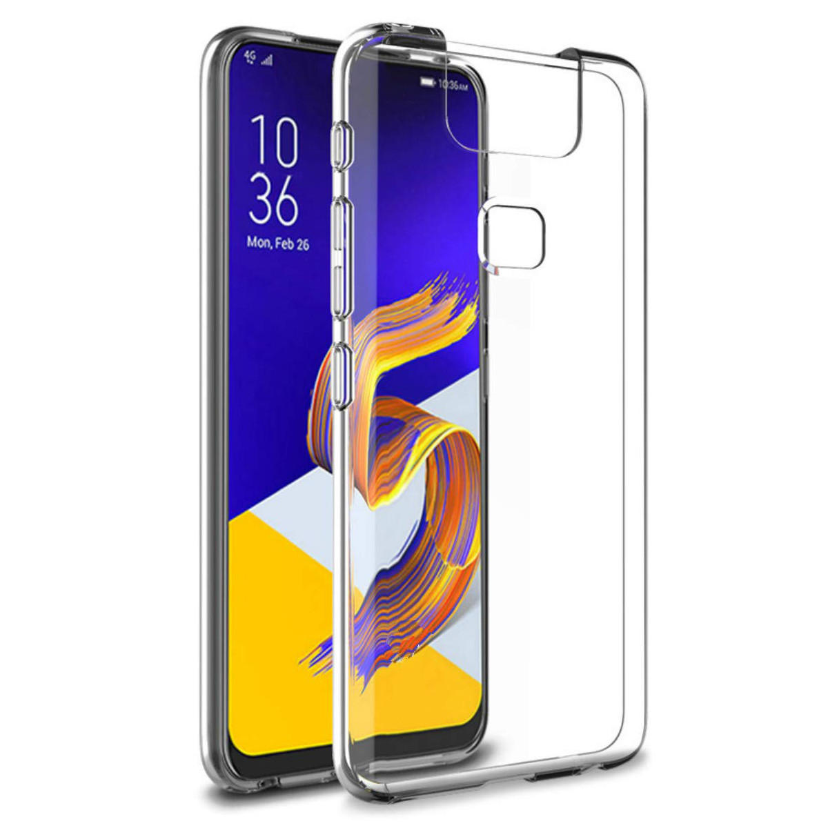 Bakeey Transparent Soft TPU Back Cover Protective Case for Asus Zenfone 6 ZS630KL