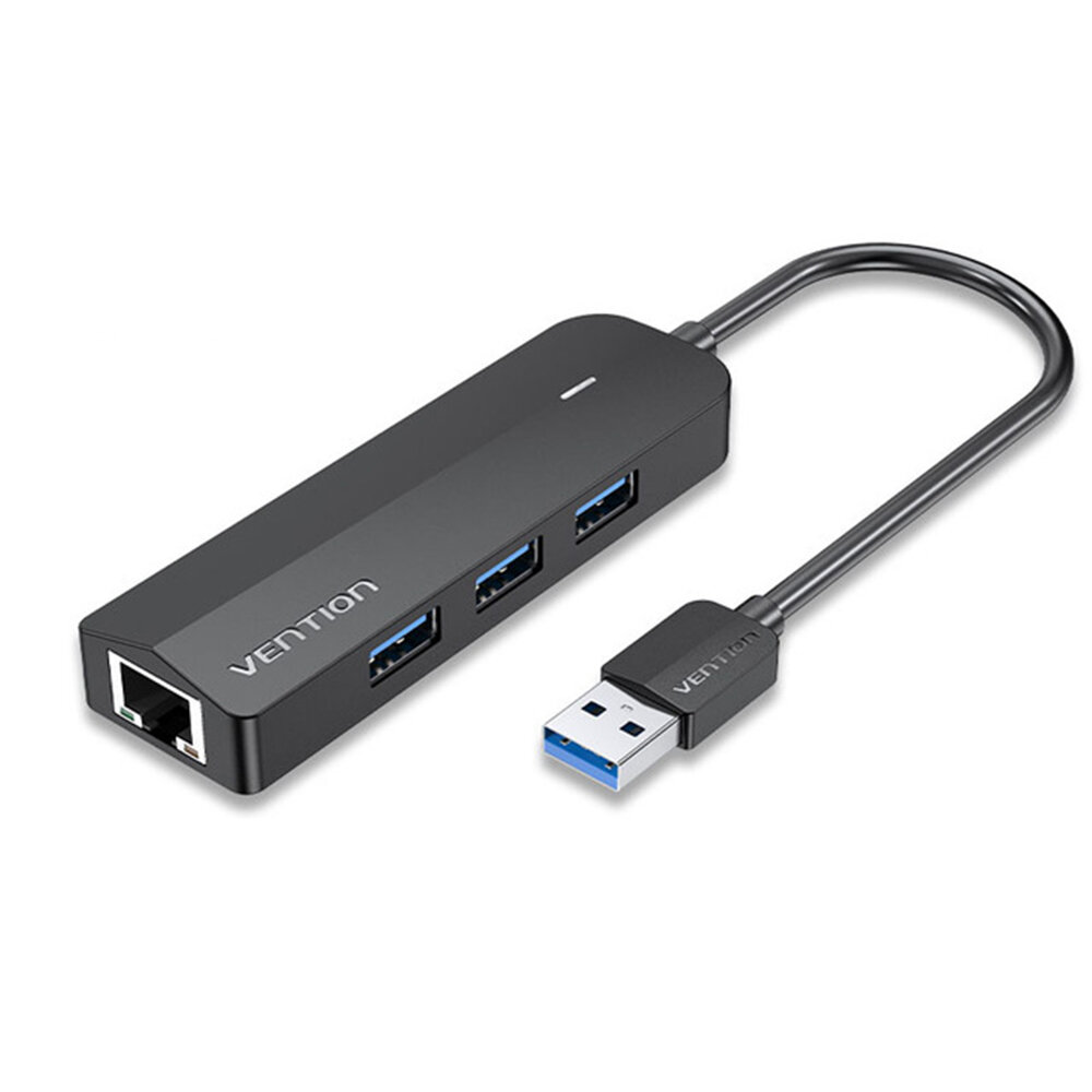 Vention CHNBB USB Ethernet-adapter USB 3.0 2.0 naar RJ45 Gigabit Ethernet met Micro USB-opladerpoort