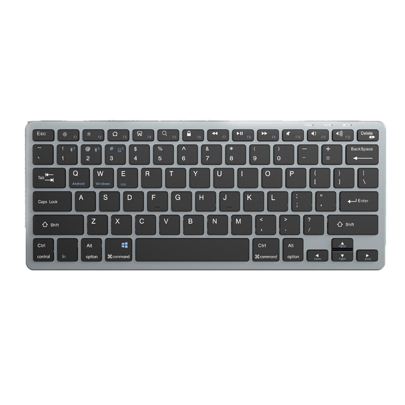 2.4G Wireless bluetooth Keyboard and Mouse Kit Rechargeable Mute Button Multimedia Shortcut Keys Mini Portable Keyboard