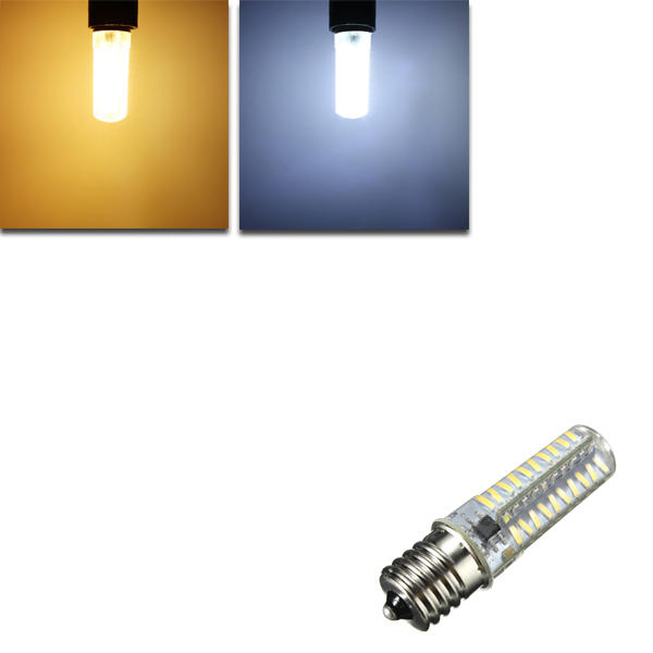 G4 / G9 / E11 / E12 / E14 / E17 / BA15D Verduisterbare LED-lamp 4W 80 SMD 4014 Corn Light Lamp AC 11