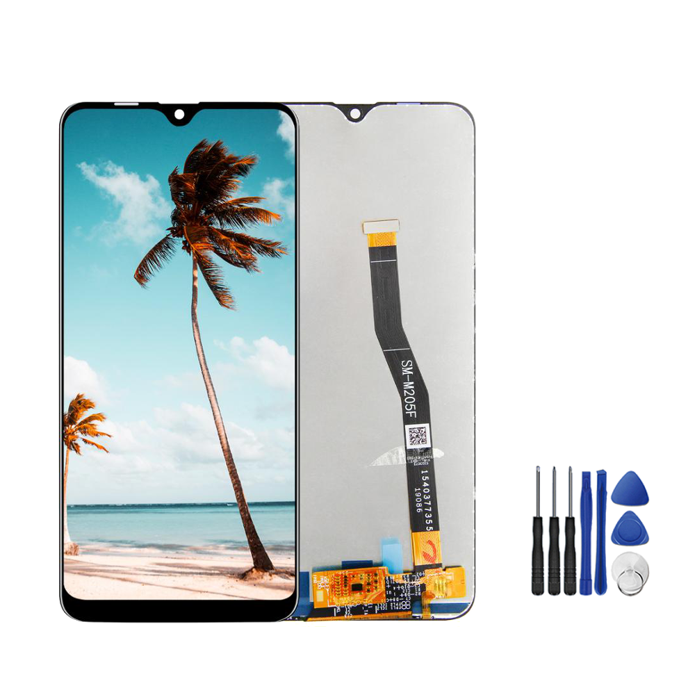 

Full Assembly No Dead Pixel LCD Display+Touch Screen Digitizer Replacement+Repair Tools For Samsung Galaxy M20 2019 M205