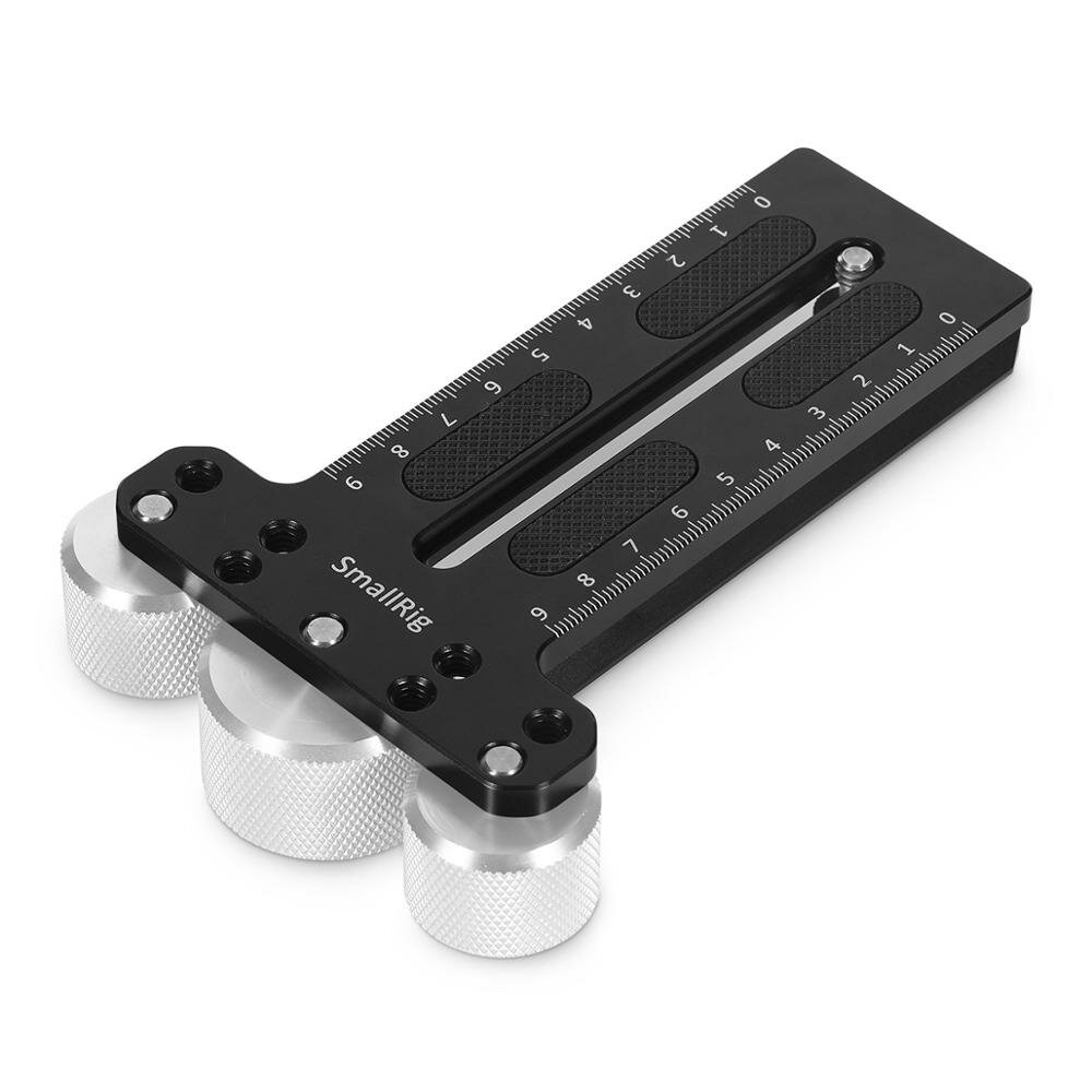 

SmallRig 2308 Counterweight Mounting Plate With 1/4"-20 Threaded Holes for DJI Ronin S Gimbal Stabilizer Quick Release P