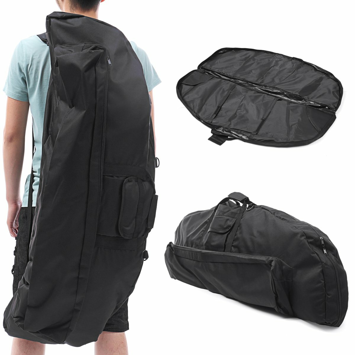 115CM Waterproof Oxford ArrowBows Bag Archery Backpack Carrying Case Outdoor Sport Hiking Hunting Bag