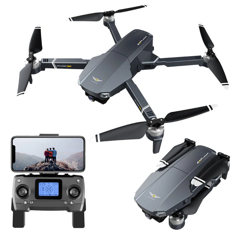 JJRC X20 GPS 5G WIFI FPV with 3-Axis Gimbal 6K Dual Camera 27mins Flight Time Foldable Brushless RC Quadcopter RTF - One Battery