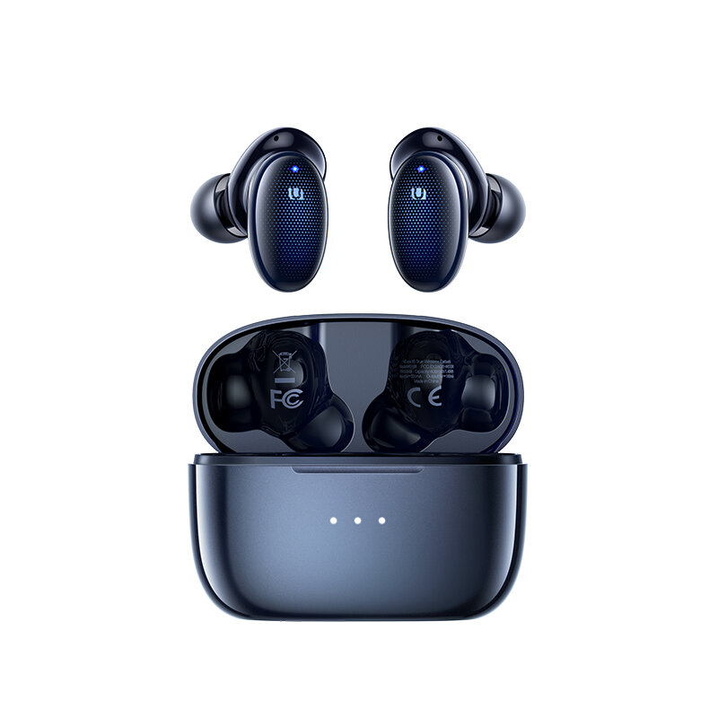 UGreen HiTune X5 TWS bluetooth 5.2 Earphone 10mm Dynamic Drive Bass Sound ENC Noise Cancelling 400mAh Battery IPX5 Waterproof Auto Pairing Touch Control 70ms Low-latency Mode In-ear Earbuds Sports Headphone