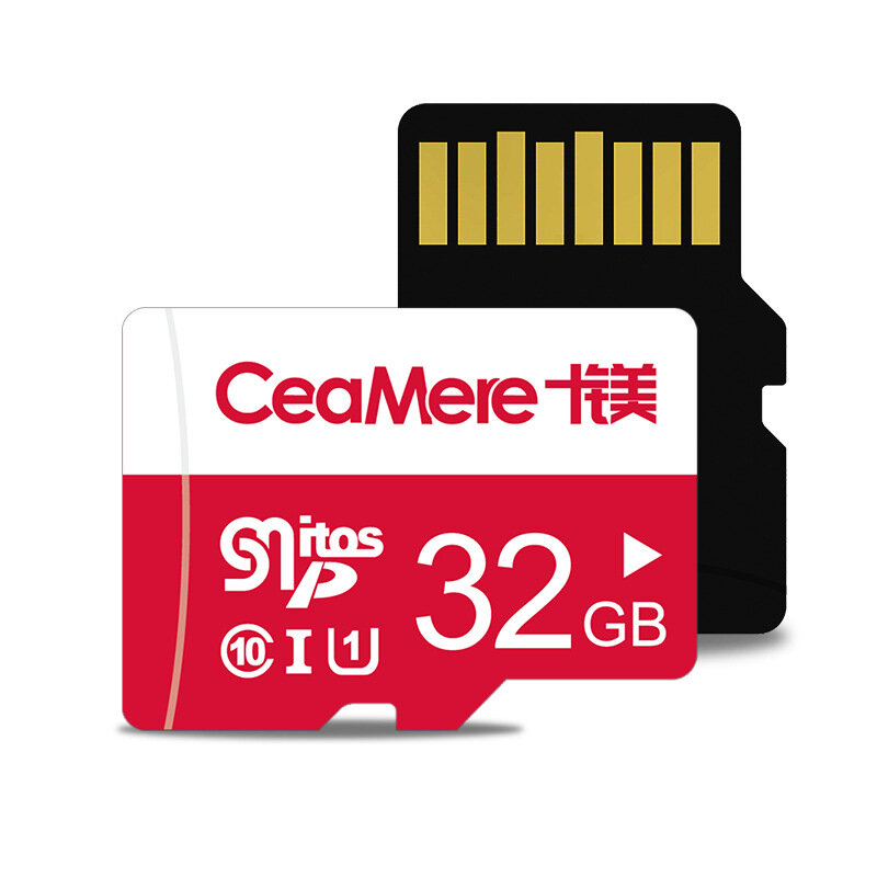 

CeaMere High Speed 8GB 16GB 32GB 64GB 128GB 256GB Class 10 TF Memory Card Flash Drive For iPhone 12 POCO X3 Smartphone T