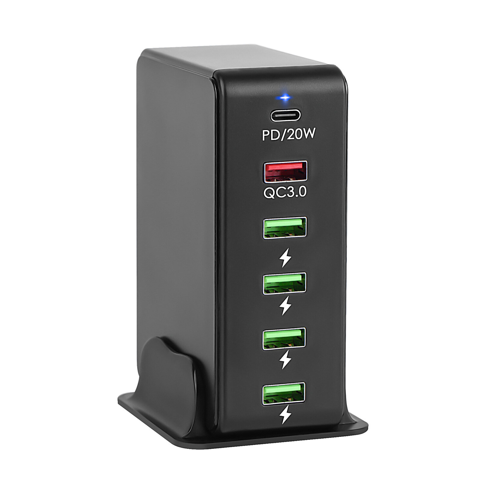 best price,65w,port,usb,pd,charger,station,discount
