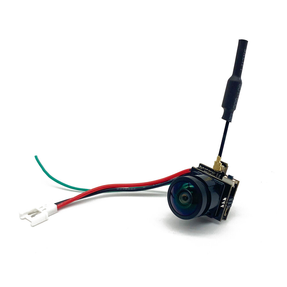 

EWRF 5.8GHz 48CH 25mW/100mW/200mW FPV VTX Transmitter with 1000TVL 180 Degree AIO Camera Supports Image Flipping for RC