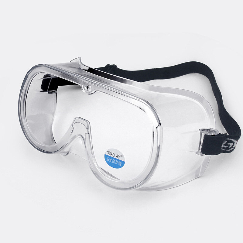 

Safety Protective Glasses Indproof Dustproof Transparent and Comfortable Goggles for Healthcare