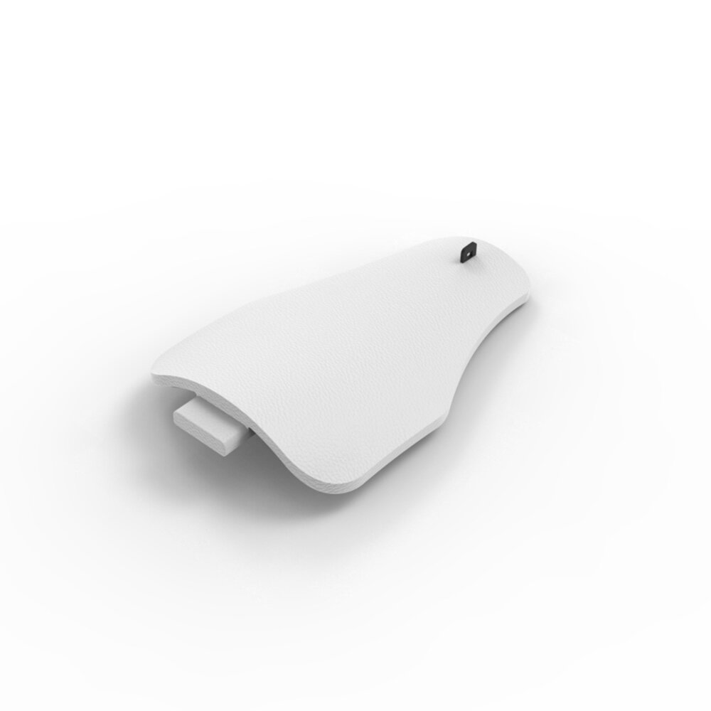 White Rear hatch canopy for AtomRC Dolphin