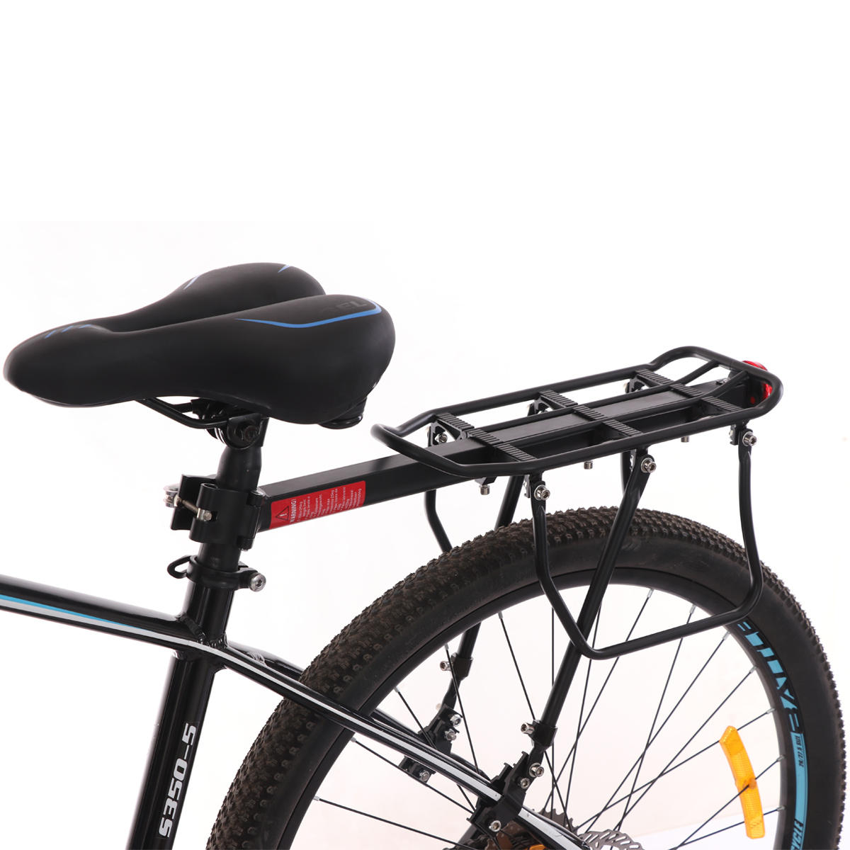 

BIKIGHT Cycling Bicycle Mountain Bike Seat Post Rear Rack Mount Pannier Luggage Carrier Max Load 50KG