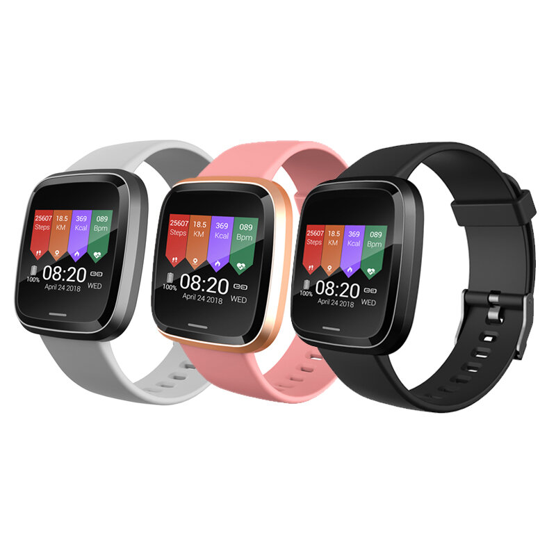 XANES? IT116 1.3 Color Screen IP67 Waterproof Smart Watch Bloeddrukfitness Oefenarmband