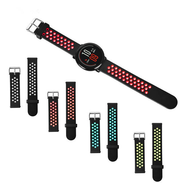 Bakeey Universele 22 mm vervangende horlogeband voor Samsung Gear S3 / Pebble Time Amazfit