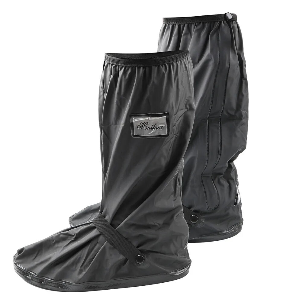

Rain Shoe Covers Waterproof Anti-Slip Rainproof Motorcycle Shoe Covers High Long Tube Waterproof Shoe Covers Non-Slip Th