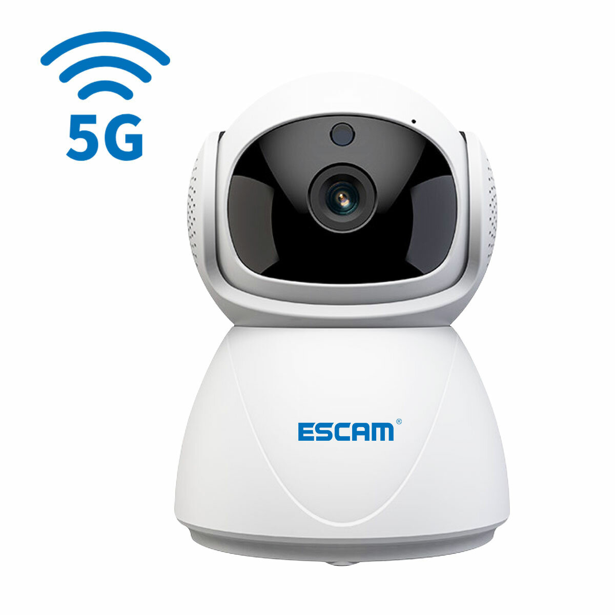 ESCAM PT201 1080P 2.4G 5G WIFI IP-camera PT Auto Tracking Cloudopslag Tweerichtings spraak Slimme na