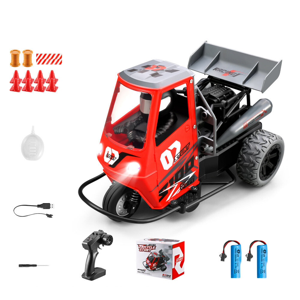 best price,s100,1/16,2.4g,2wd,rc,tricycle,batteries,discount