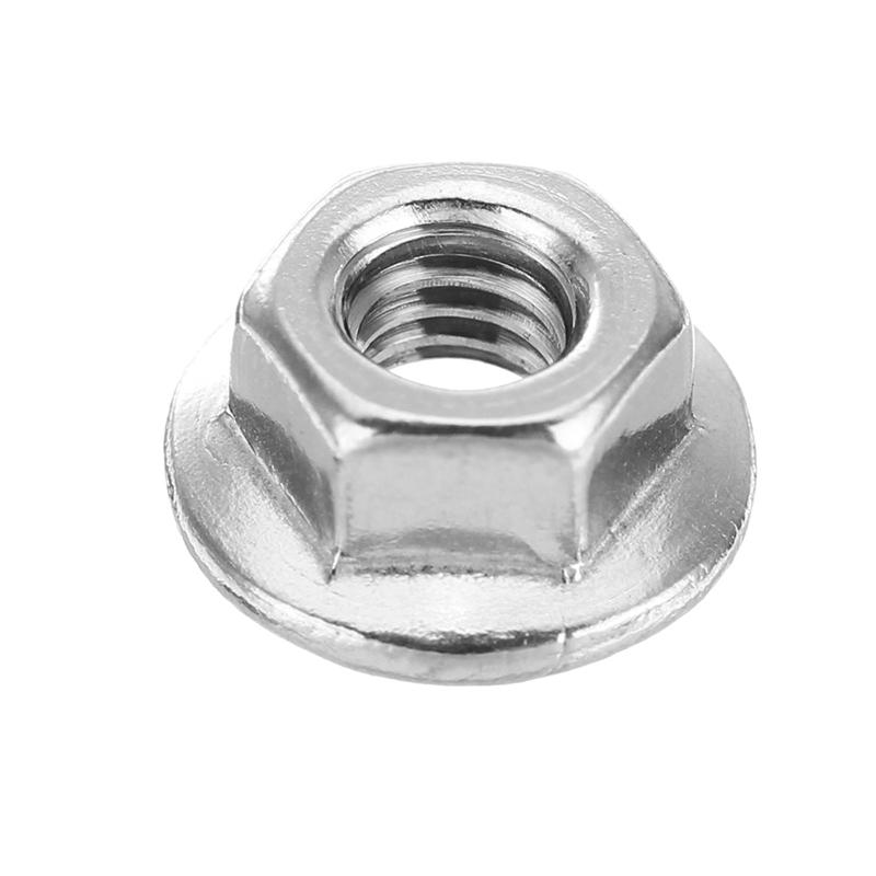 

Suleve™ M4SN3 50Pcs M4 304 Stainless Steel Hex Serrated Flange Lock Nuts