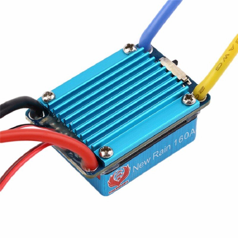 Waterproof Brushed ESC 160A 3S with 5V 1A BEC XT60 Plug For 1/12 RC Car