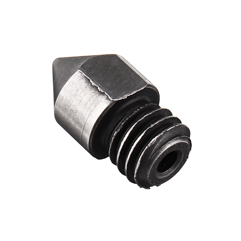 3Pcs 0.4mm 1.75mm Hardened Steel Nozzle for Creality CR-10/Ender3 Anet/Makerbot 3D Printer Part High Temperature Resista