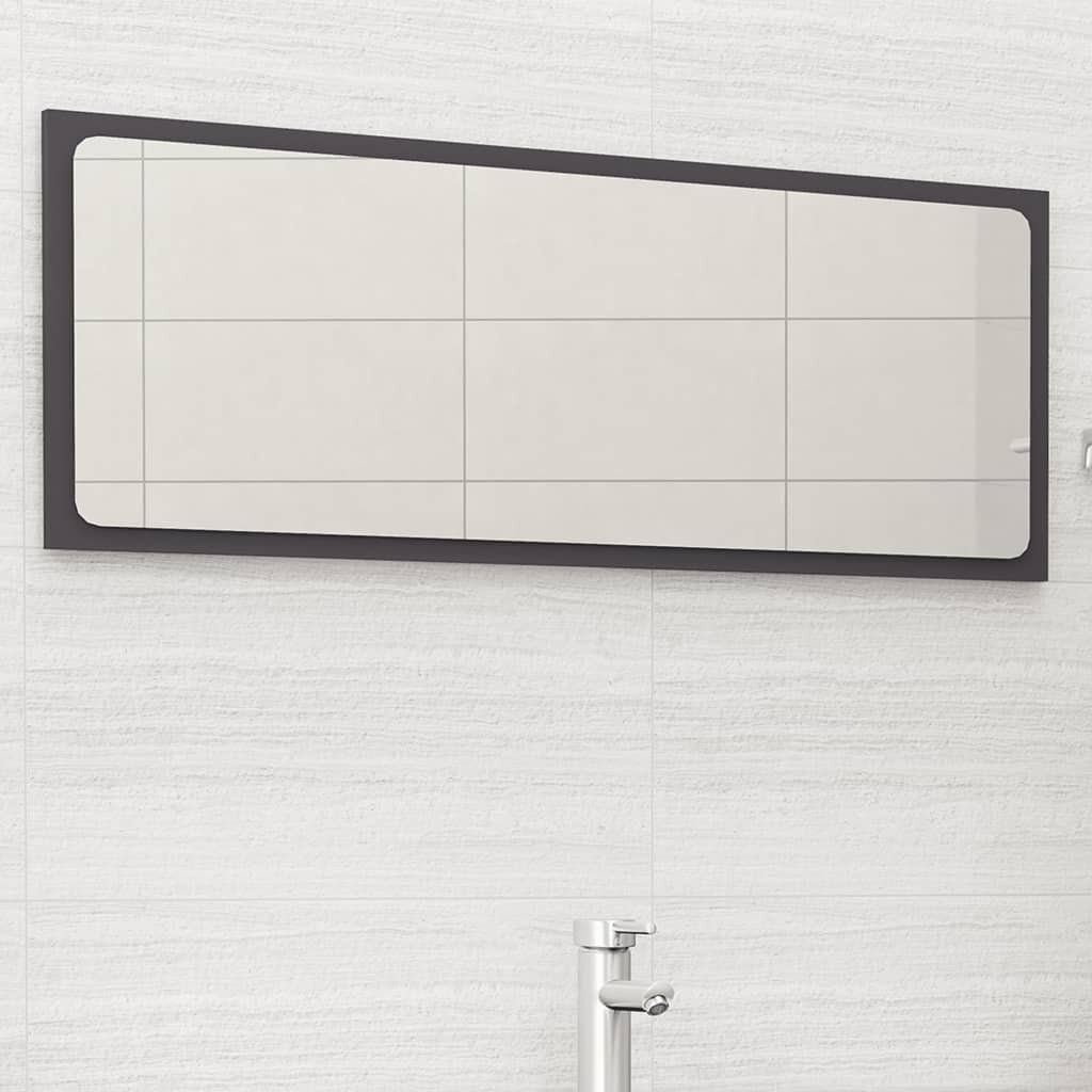 Bathroom Mirror Gray 39.4