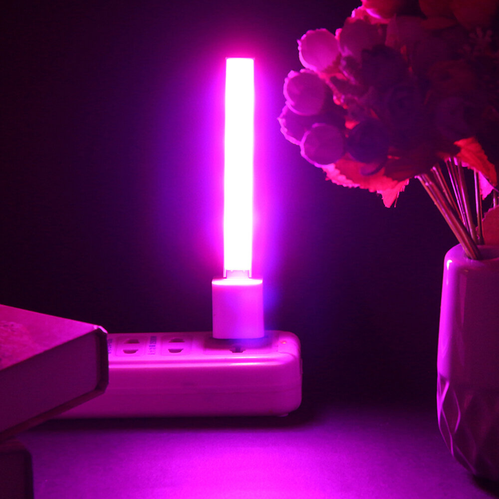 5V LED Grow Light USB Rood & Blauw Hydrocultuur Plant Groeiende Lichtbalk voor Desktop Plant Bloem G