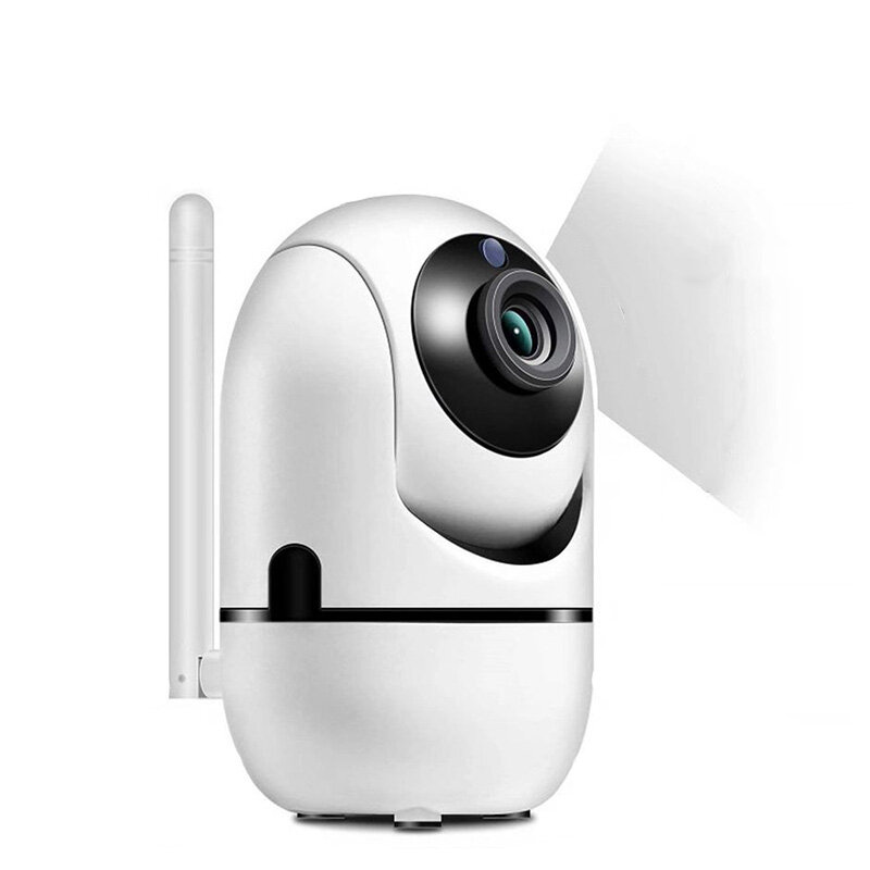 

Xiaovv Q10 Little Yellow Man Smart AI IP камера H.265 Wifi 360 ° Ночная версия PTZ IP камера Home Baby Монитор EU Plug