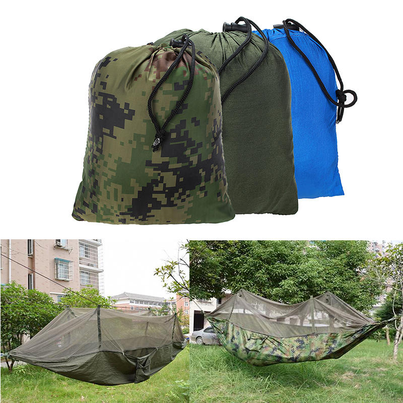 Outdoor Camping Mosquito Net Hammock Tent Nylon Hanging Bed Swing USA NEW 