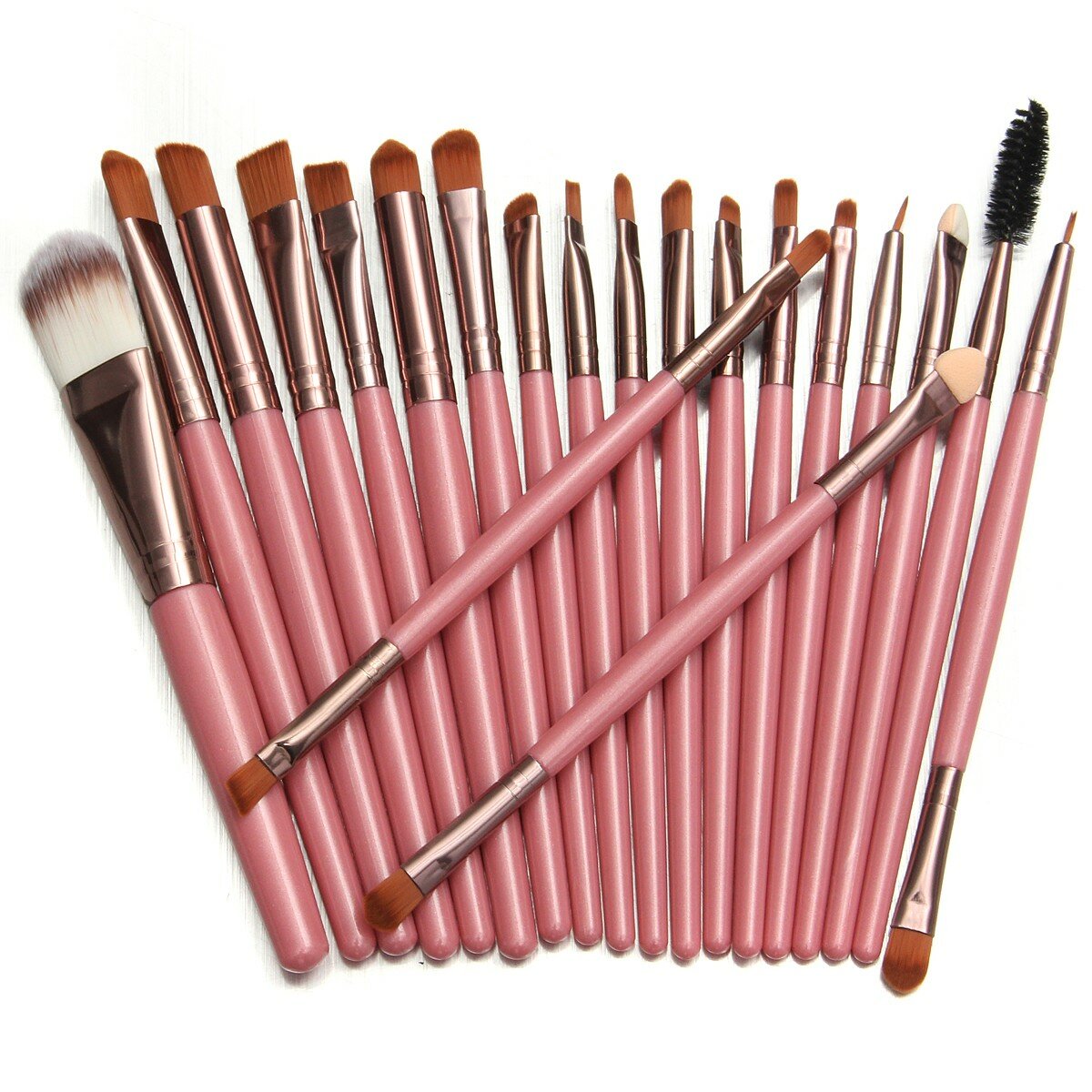 Image of 20 Stck Make-up Pinsel Set Satz Blush Foundation Flssiger Lidschatten Eyeliner Comestic Powder