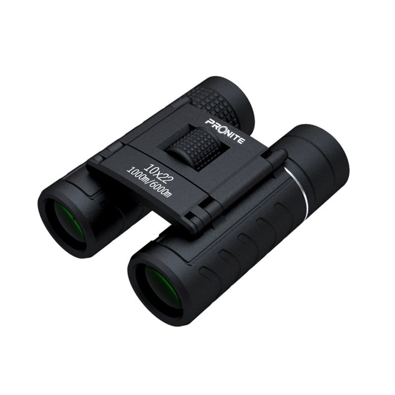 10 x 22 camping voyage binoculaire portable hd optique lunette télescope oculaire