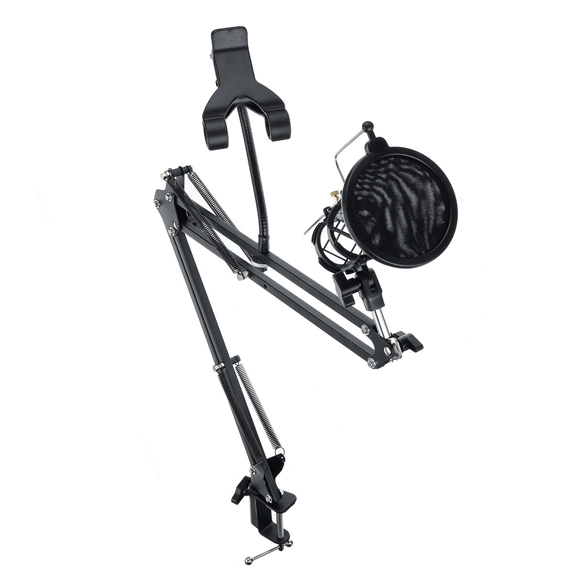 95cm microphone metal bracket suspension  arm quakeproof 
